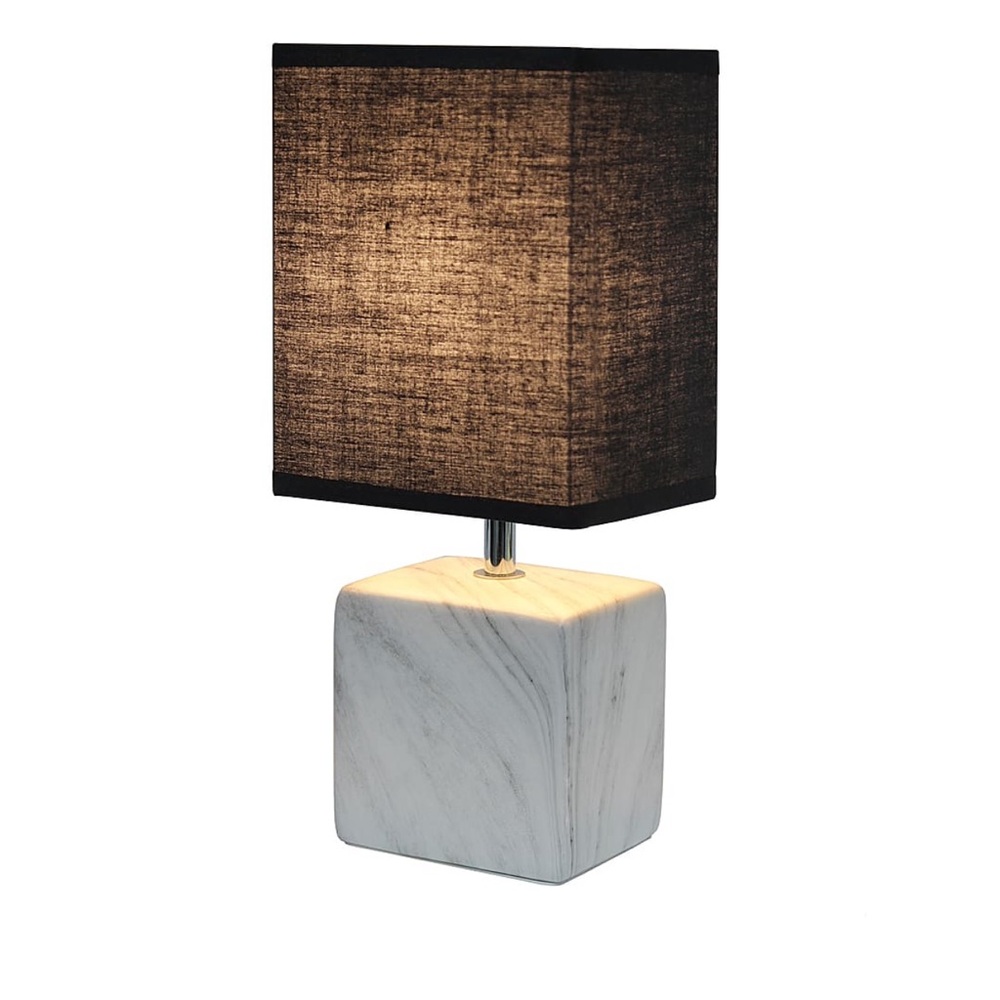 Black and White Marble Table Lamp-NWT🌸